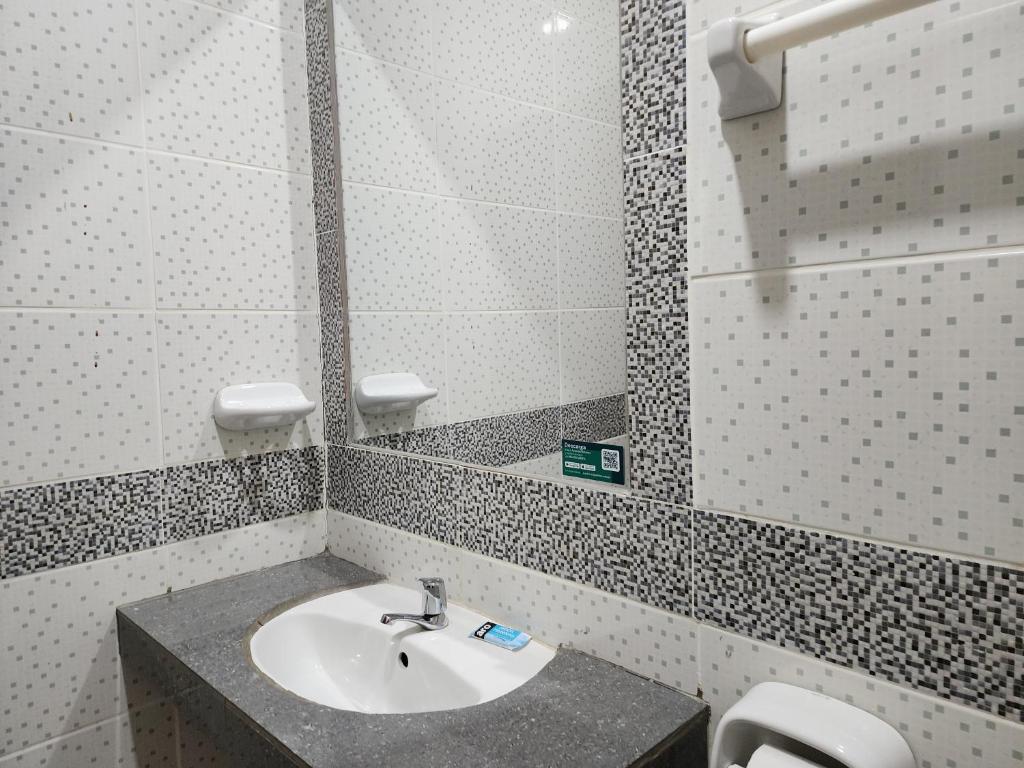 Koupelna v ubytování Hotel Barlovento Inn Piura