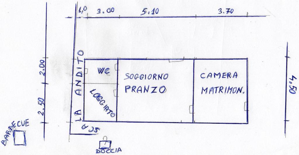 Plan piętra w obiekcie Casa Solanas new