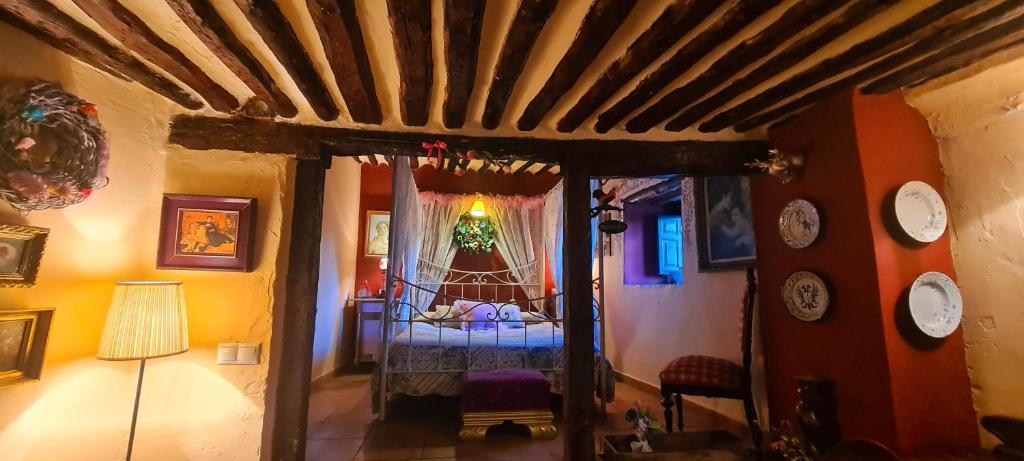 Posteľ alebo postele v izbe v ubytovaní La Quinta rural