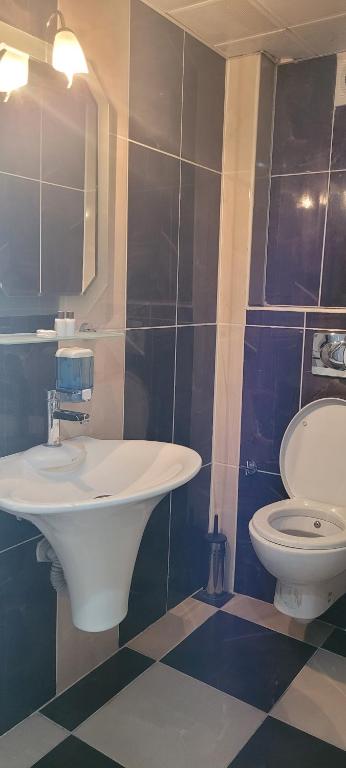 Koupelna v ubytování Güngören Hotel