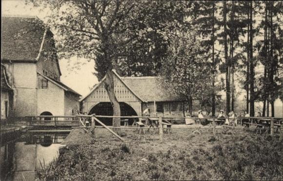 Zahrada ubytování Jagdschloss Mönchbruch