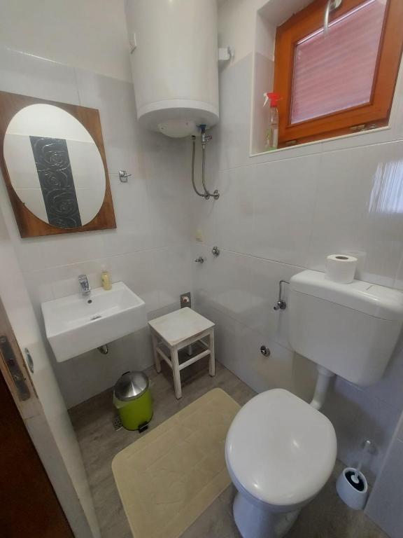 Kúpeľňa v ubytovaní Apartments Božena