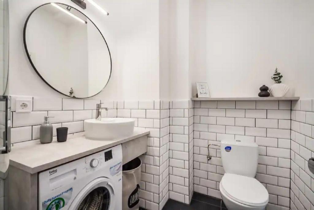 Kúpeľňa v ubytovaní Trendy Design Apartment