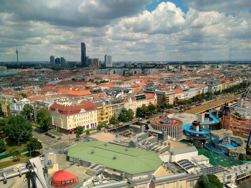 Výhľad na mesto Viedeň alebo výhľad na mesto priamo z apartmánu