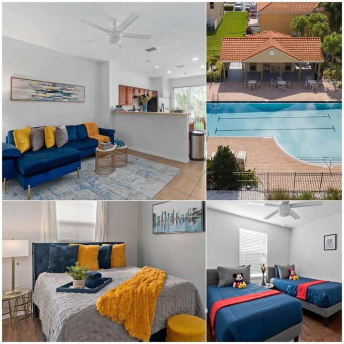 Apartment Sunset Oasis TownhouseKingBed, FastWifi, Pool, Cozy, Close