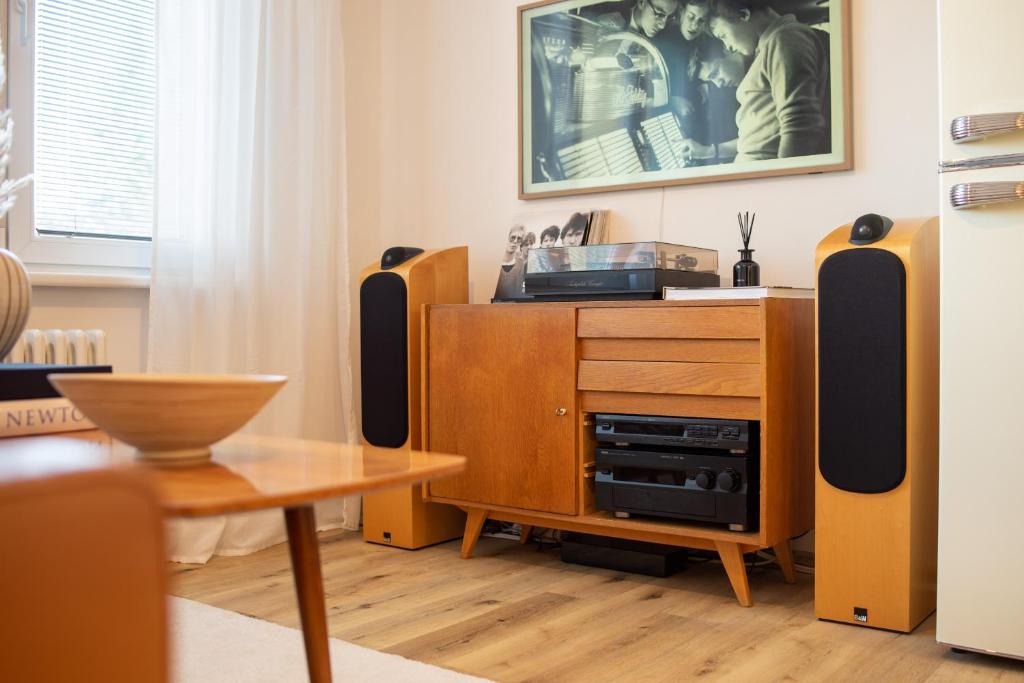 Fotografie z fotogalerie ubytování Stylish retro apartment v Rakovníku