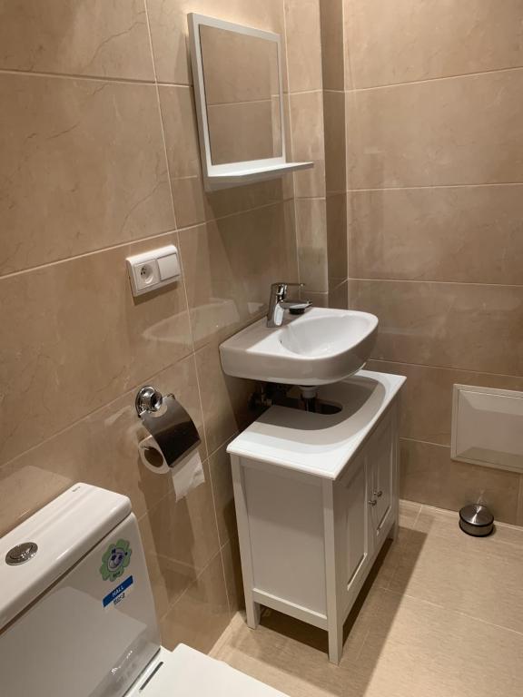Koupelna v ubytování Appartement de standing Résidence Kariat Cabo