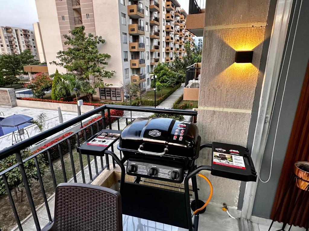 Balkón nebo terasa v ubytování Apartamento luxury Girardot