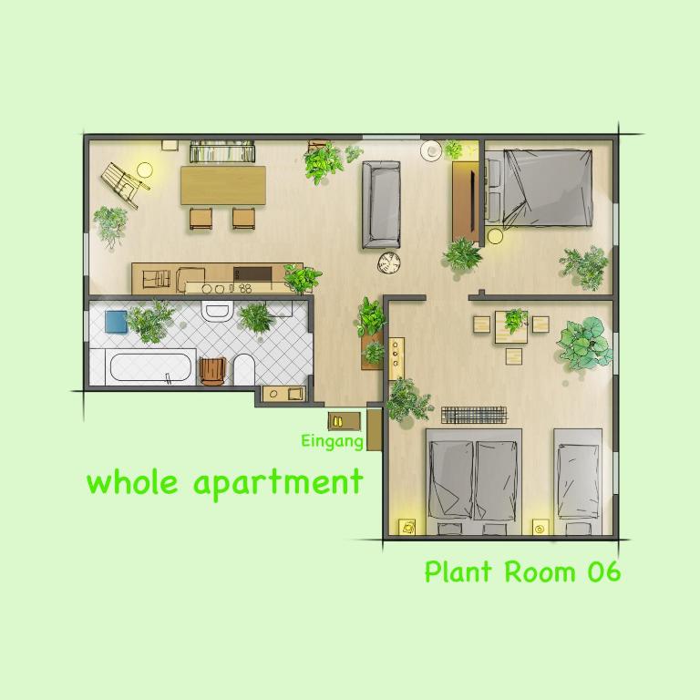 P6 - Familienwohnung am Park und Saale, Halle an der Saale (aktualisierte  Preise fr 2026)