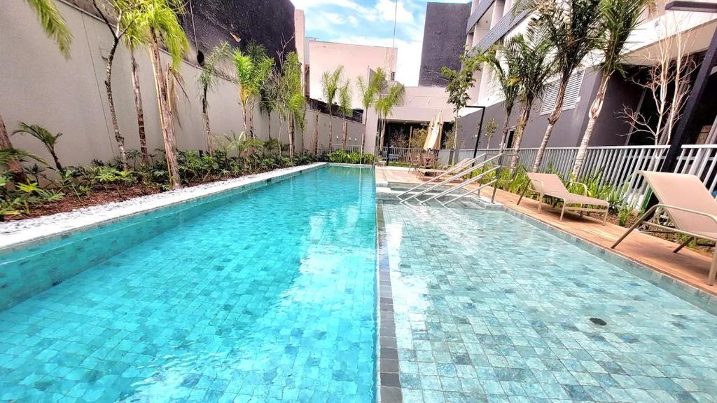 Πισίνα στο ή κοντά στο Apartamento Premium em Pinheiros