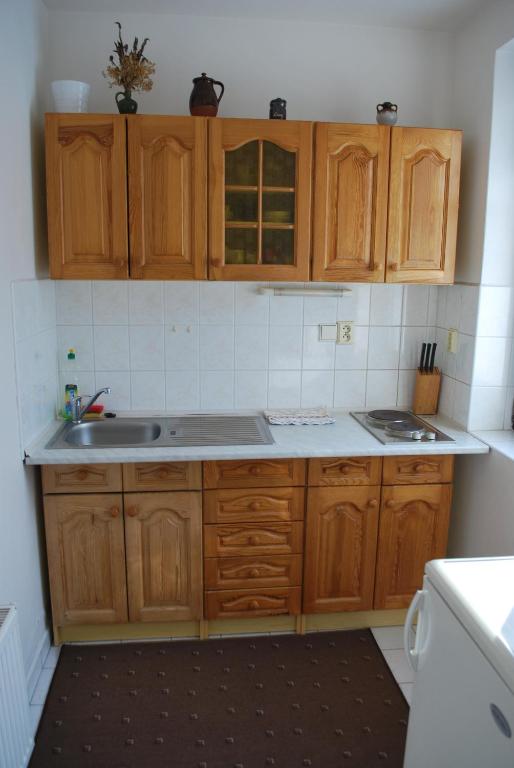 Kuchnia lub aneks kuchenny w obiekcie M+M Apartmán