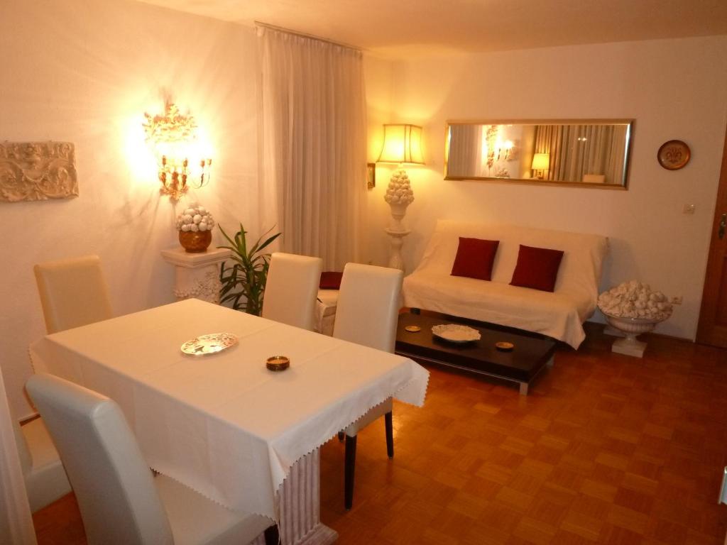 Posezení v ubytování Landhaus Alpenblick