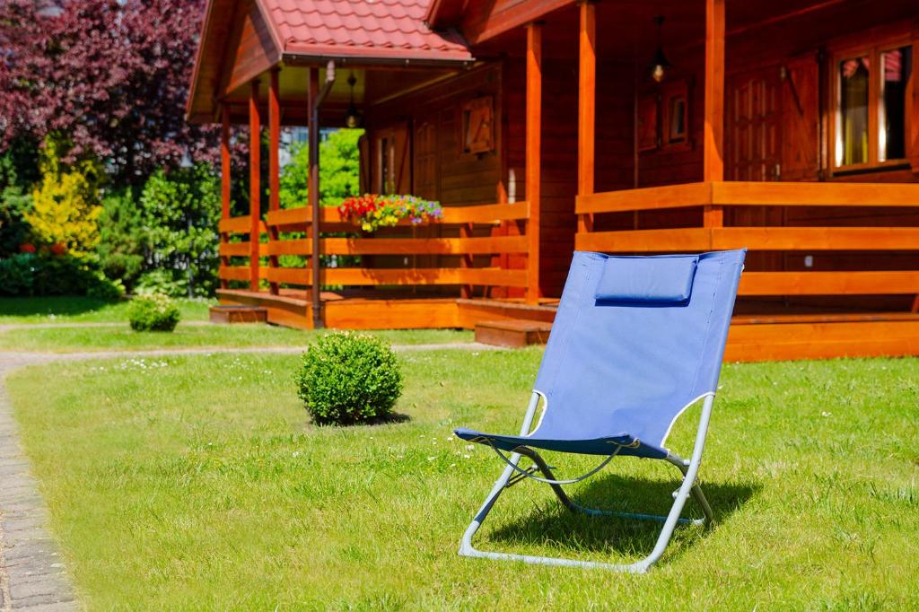 Zahrada ubytování Domki Letniskowe Patryk - 300m od plaży