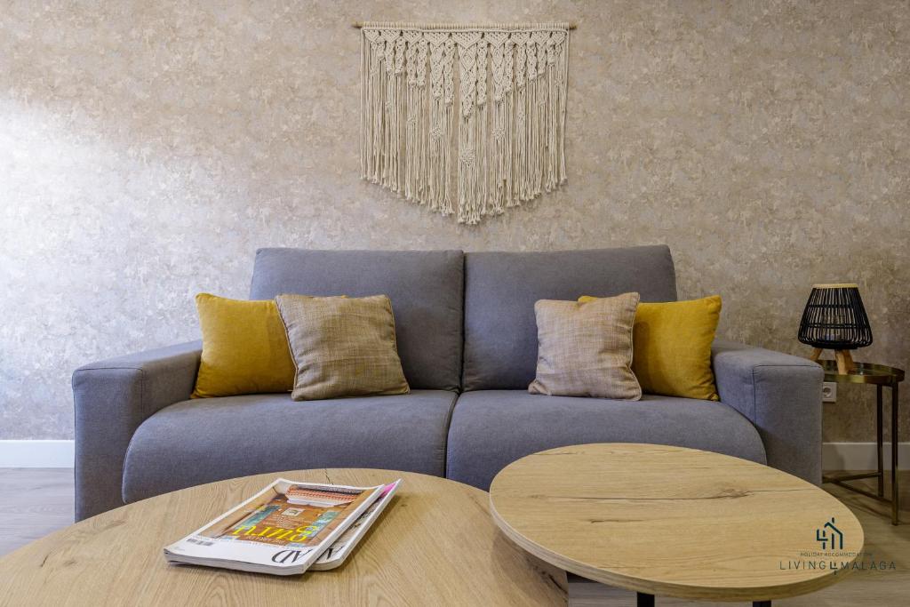Posedenie v ubytovaní Living4Malaga Boho Chic Apartment