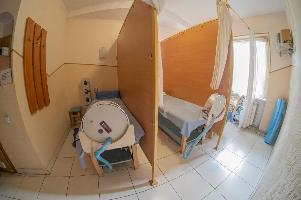 Postel nebo postele na pokoji v ubytování SPA Villa Jasmin