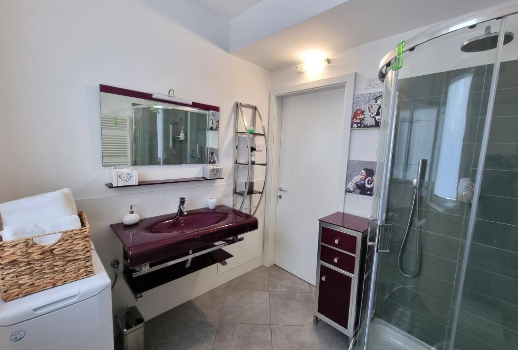 A bathroom at Profumo di Rosa Desenzano
