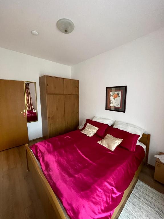 Postel nebo postele na pokoji v ubytování Apartment Kati