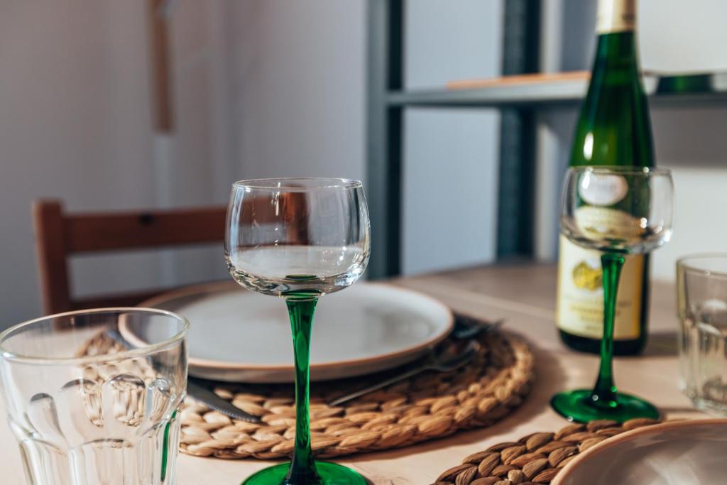 Nápoje v ubytování Aux Cerfs des Vignes - L'annexe