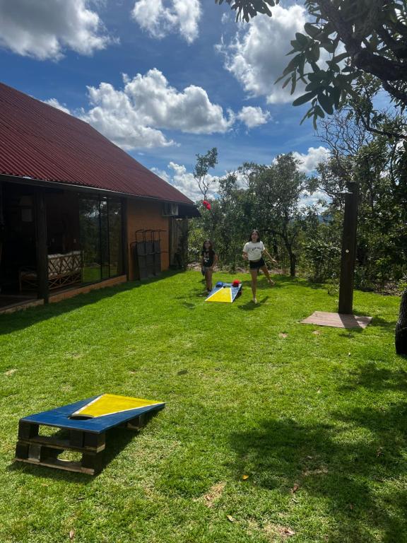 Zahrada ubytování Rancho Aroeira