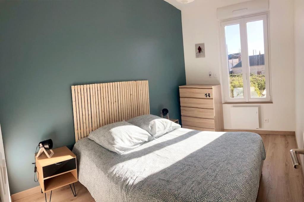 Posteľ alebo postele v izbe v ubytovaní La petite Boutique Bleue