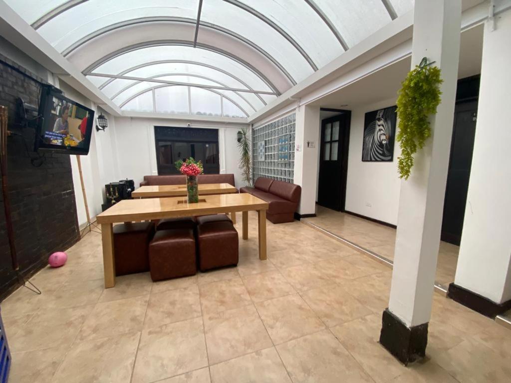 Posezení v ubytování Destino Nómada Calle 11 n 1-38