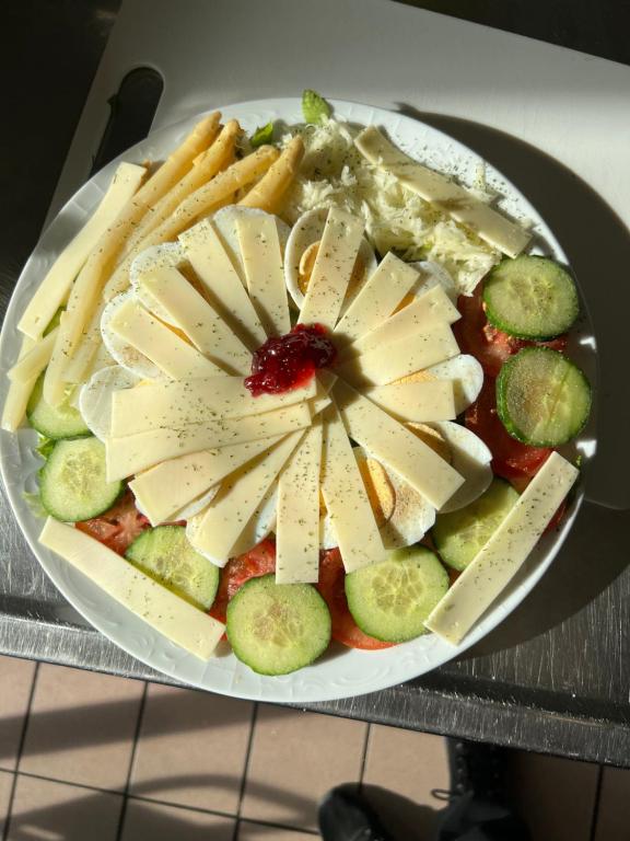 Gasthaus Hubertus - 豪华双人房间与阳台