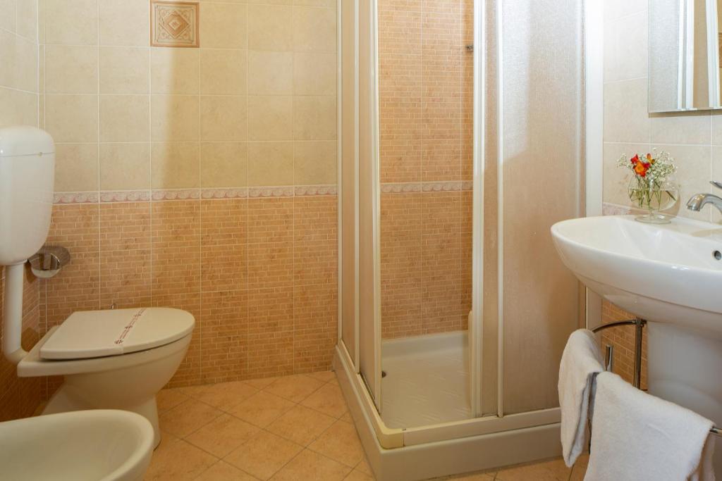 Kúpeľňa v ubytovaní Hotel Sacro Cuore