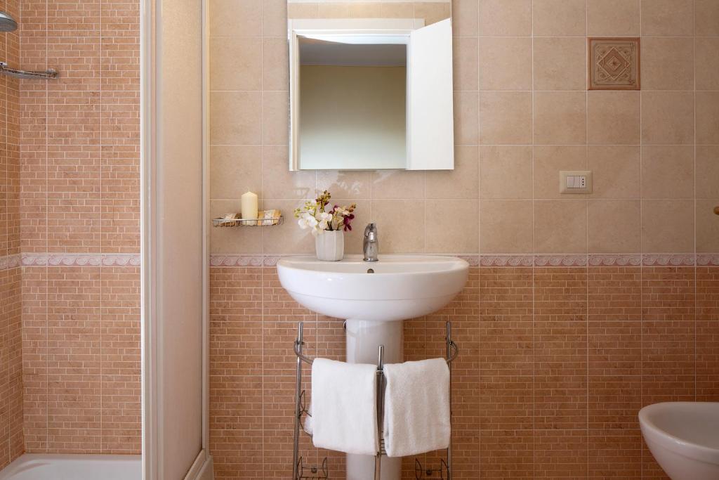 Kúpeľňa v ubytovaní Hotel Sacro Cuore