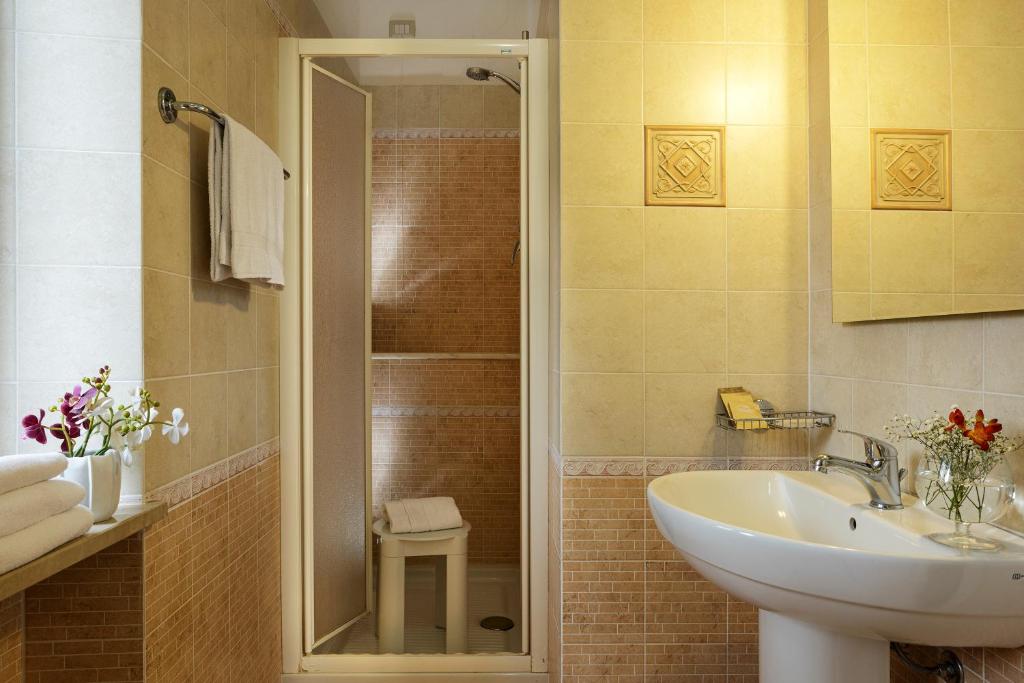 Kúpeľňa v ubytovaní Hotel Sacro Cuore
