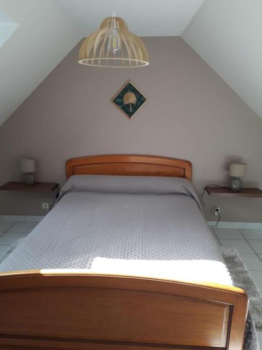 Posteľ alebo postele v izbe v ubytovaní Duplex entier 2 personnes centre ville