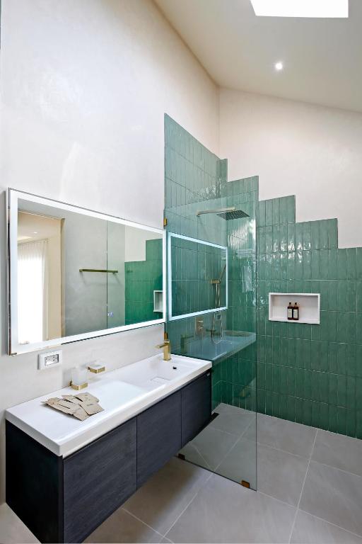 Koupelna v ubytování Lücke Boutique Hotel - Adults only