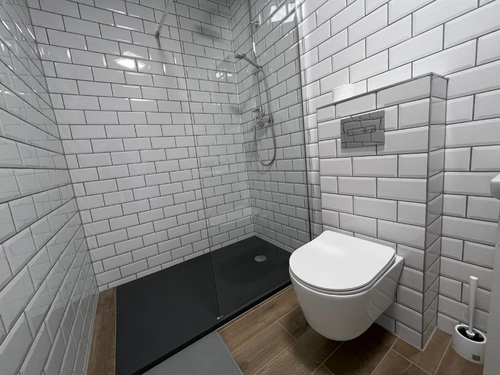 Kúpeľňa v ubytovaní Apartament Pod Jaworami z antresolą