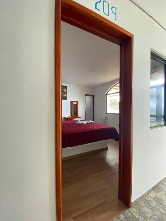 Postel nebo postele na pokoji v ubytování Hotel El Rincon de Don Juan