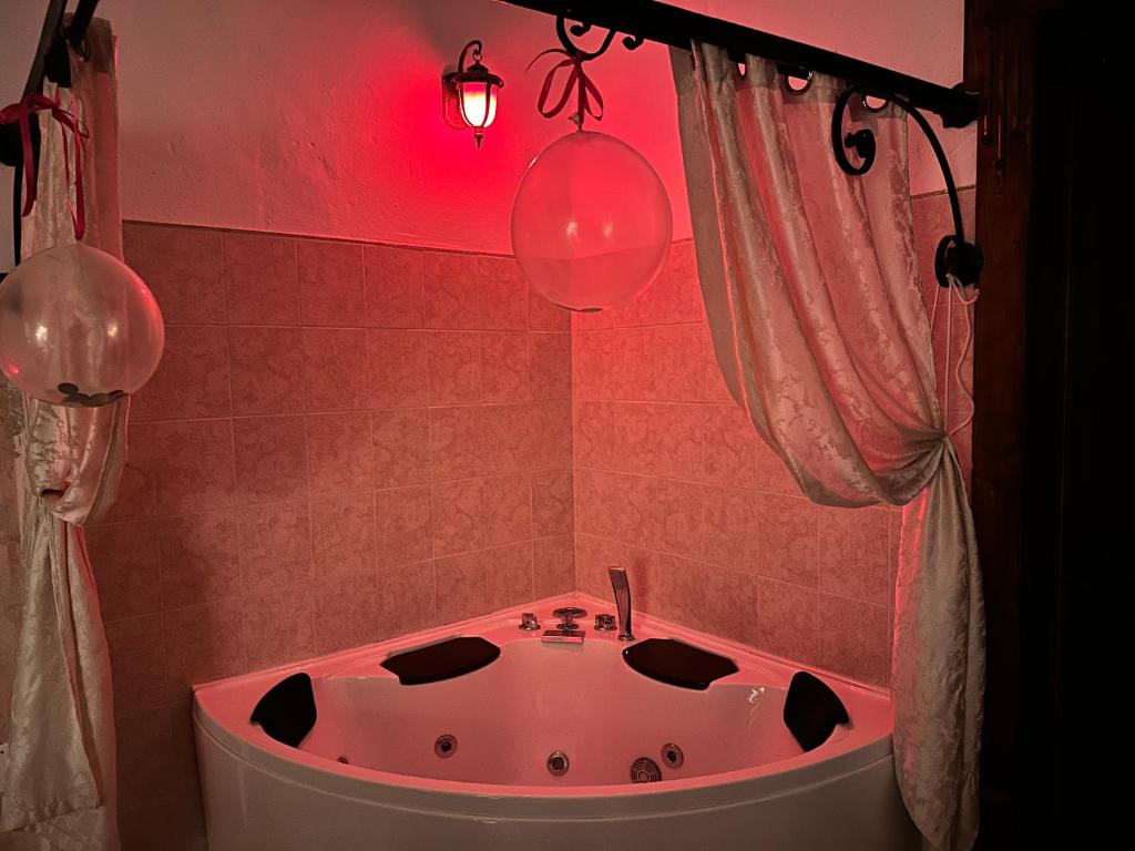 Koupelna v ubytování B&B ME Palace