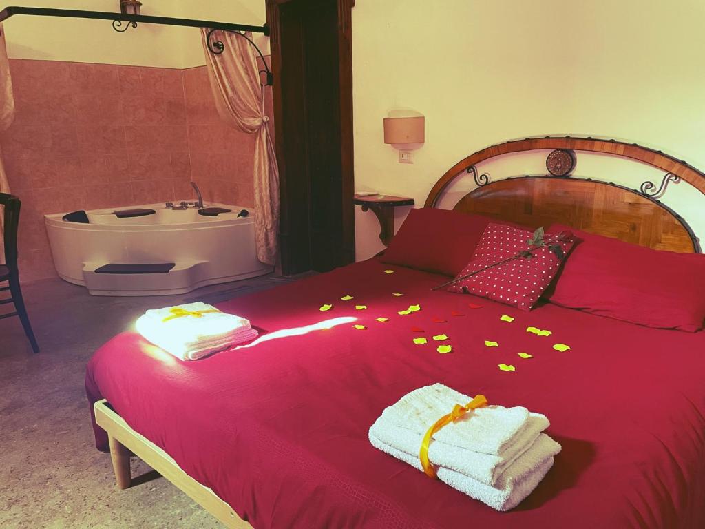 Postel nebo postele na pokoji v ubytování B&B ME Palace