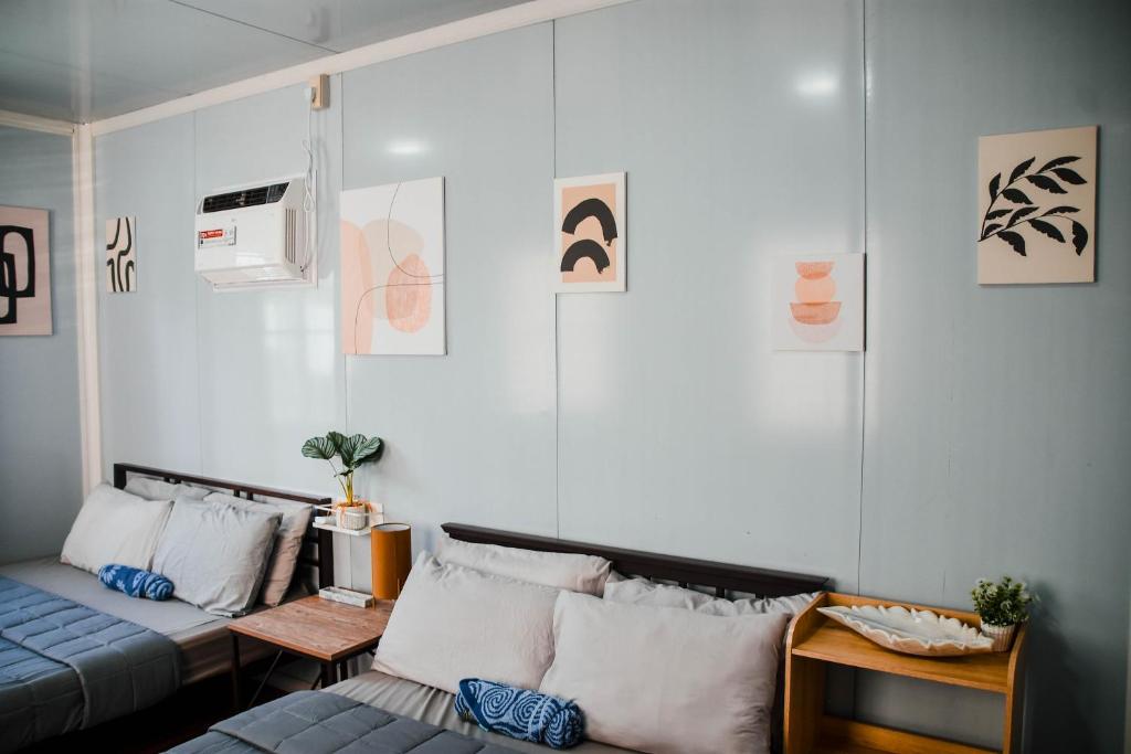 Postel nebo postele na pokoji v ubytování Olive Hostel Roxas City
