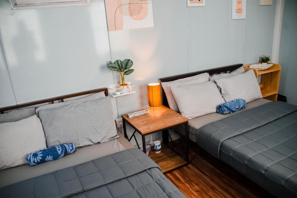 Posezení v ubytování Olive Hostel Roxas City