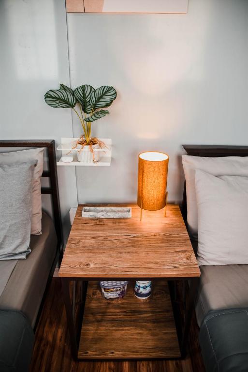 Posezení v ubytování Olive Hostel Roxas City