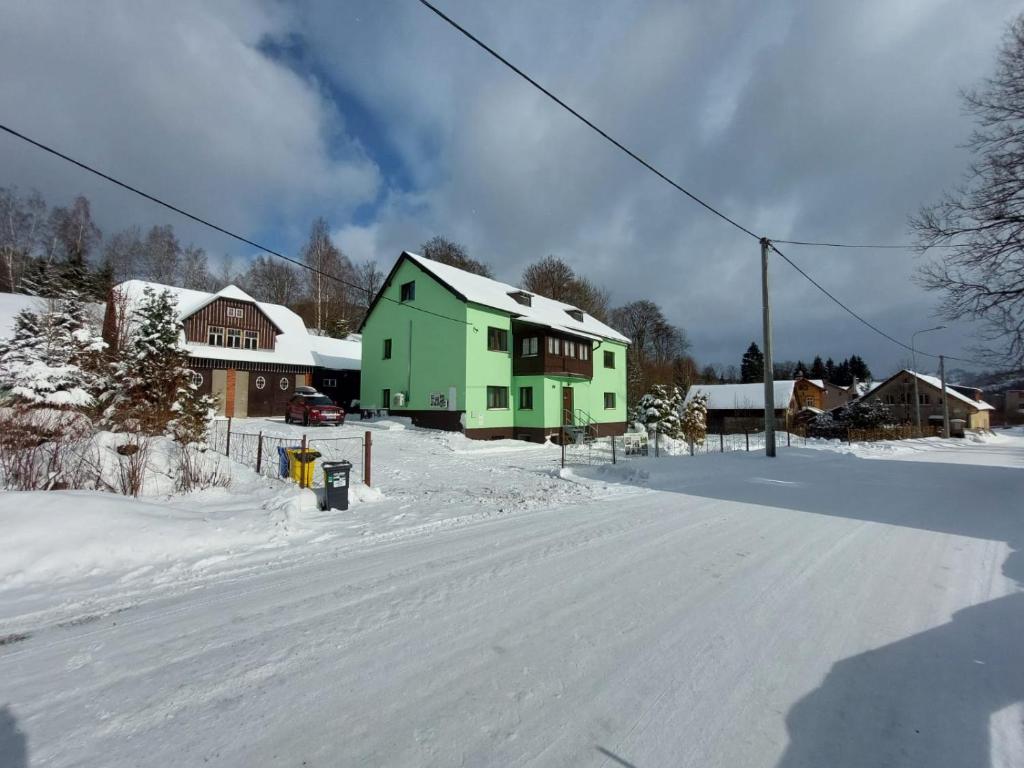 Apartmány Antonínov v zimě