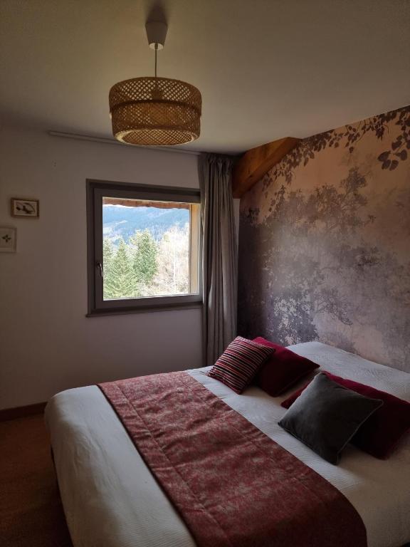 Postel nebo postele na pokoji v ubytování Chalet Terejo & spa