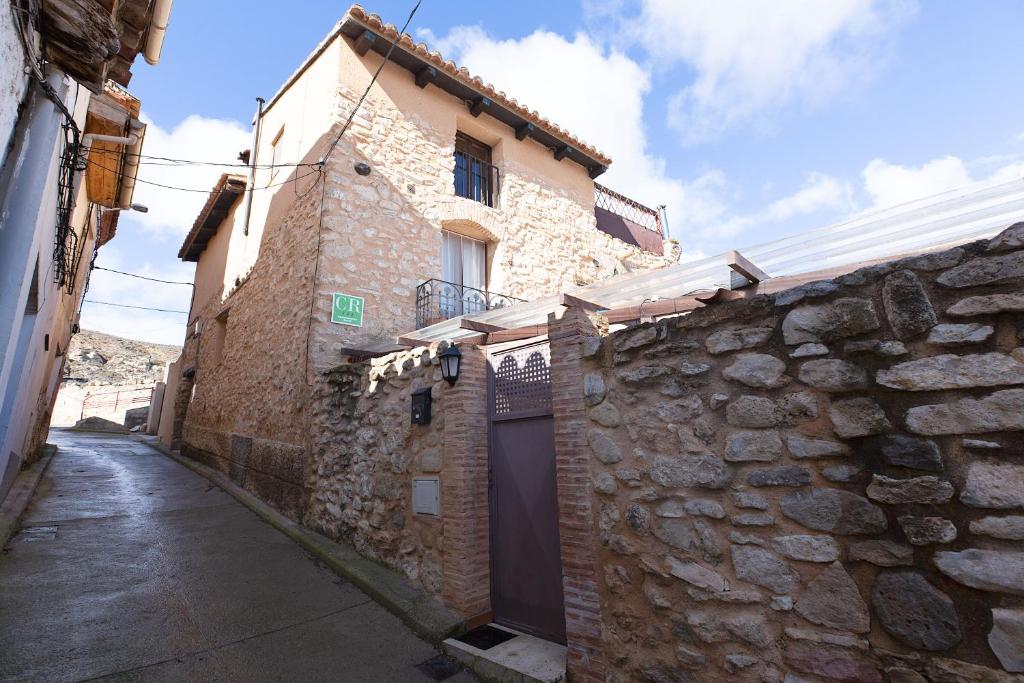 Το κτήριο όπου στεγάζεται  η παραθεριστική κατοικία