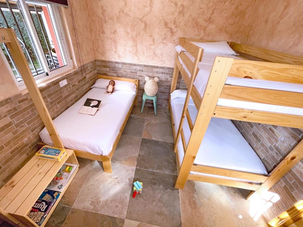 Postel nebo postele na pokoji v ubytování La Mayor del Viso