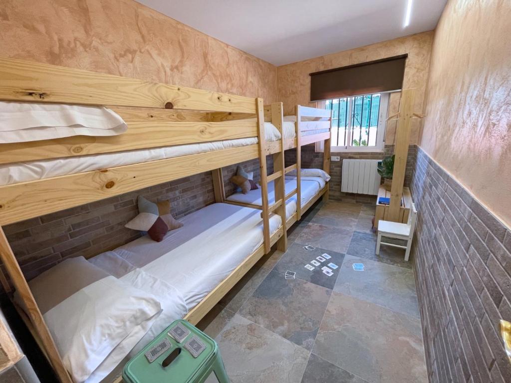 Postel nebo postele na pokoji v ubytování La Mayor del Viso