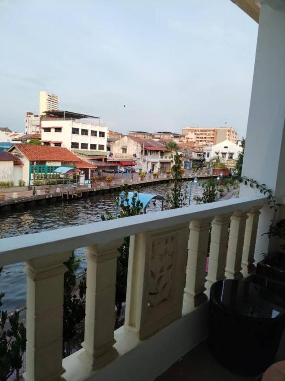 Balkón nebo terasa v ubytování RC Hotel Melaka