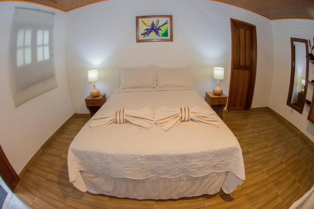 Voodi või voodid majutusasutuse Evolução Ecolodge toas