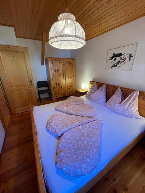 Postel nebo postele na pokoji v ubytování Haus Stabentheiner