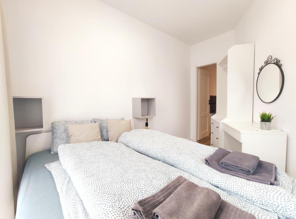 Posteľ alebo postele v izbe v ubytovaní Mogilska 120D by Homeprime