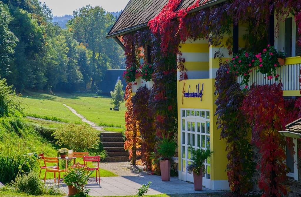 Zahrada ubytování Hotel Frankenschleif
