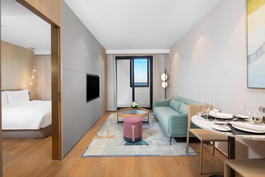 Fotografie z fotogalerie ubytování Eature Residences Lingang v Šanghaji