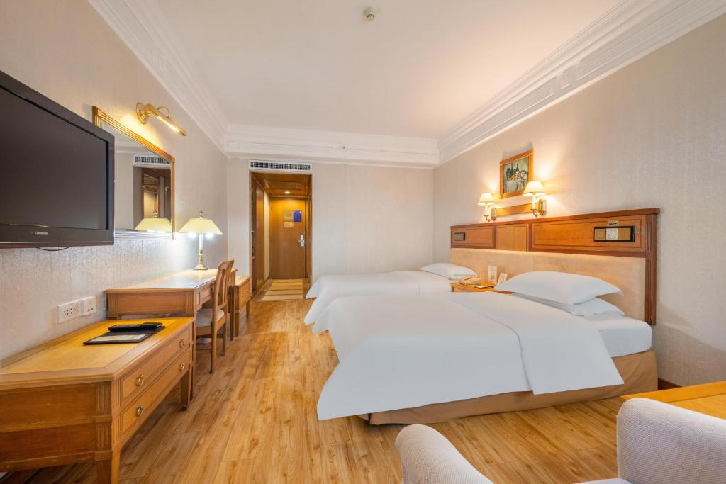 TV a/nebo společenská místnost v ubytování Hotel Silverland